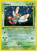 Yanma (17)/75  - Unlimited Holofoil Neo Discovery - Holo Rare