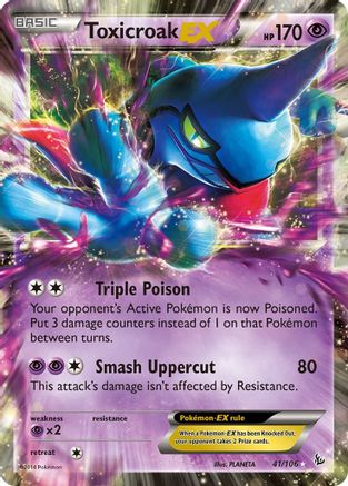 toxicroak ex pokemon card Toxicroak EX 055/078 (Chn)