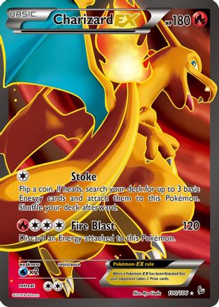 pokemon ex cards charizard Charizard EX (100/106) [XY: Flashfire]