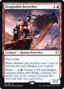 Dragonkin Berserker [Kaldheim Promos] Foil