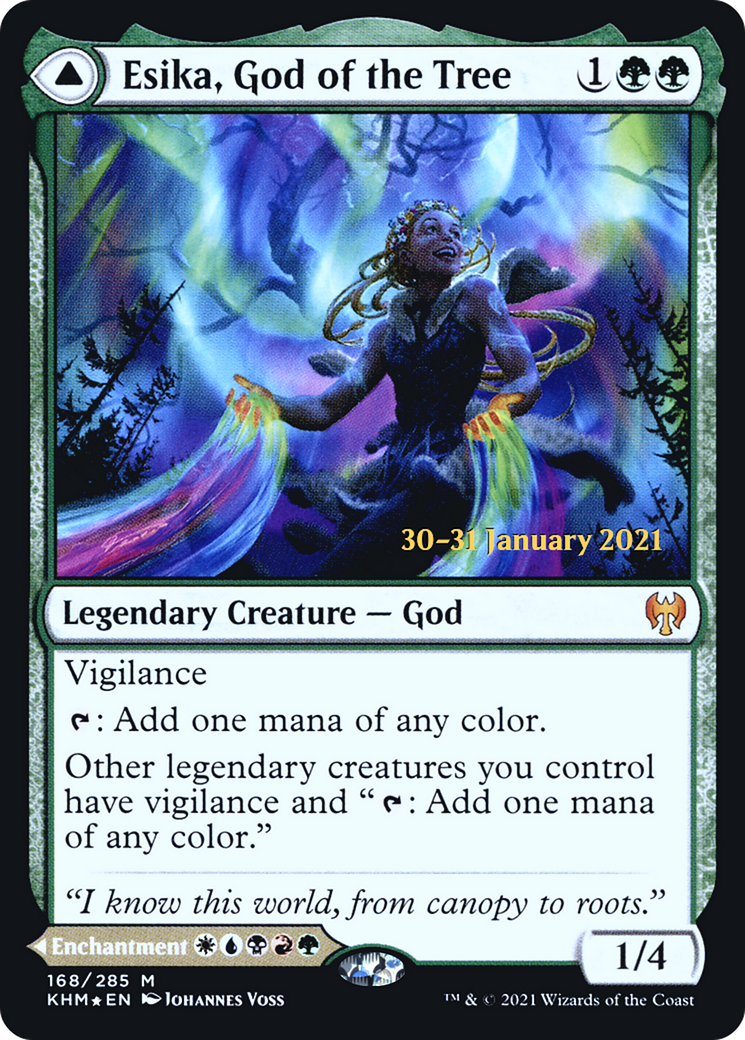 Esika, God of the Tree - Kaldheim Promos Foil