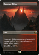 Haunted Ridge (Borderless Alternate Art) [Innistrad: Midnight Hunt]