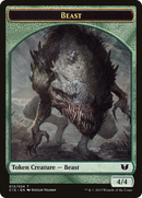 Beast // Snake (017) Double-Sided Token - Commander 2015 Tokens