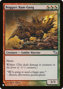 Boggart Ram-Gang - The List