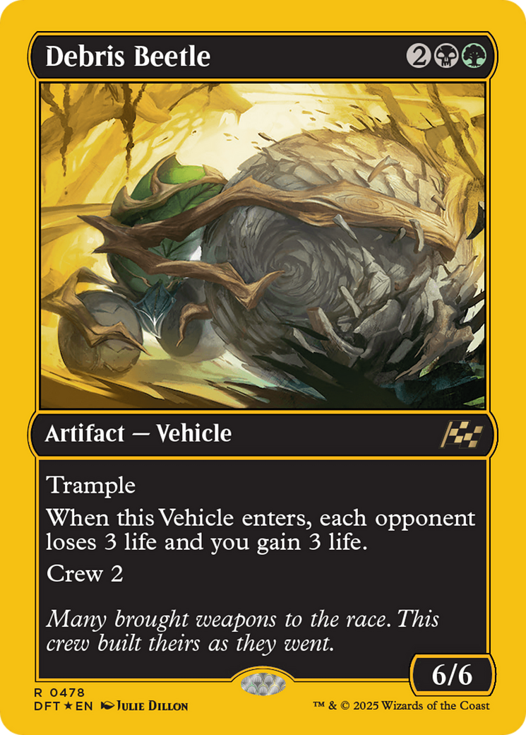 Debris Beetle (First-Place Foil) [Aetherdrift] Foil
