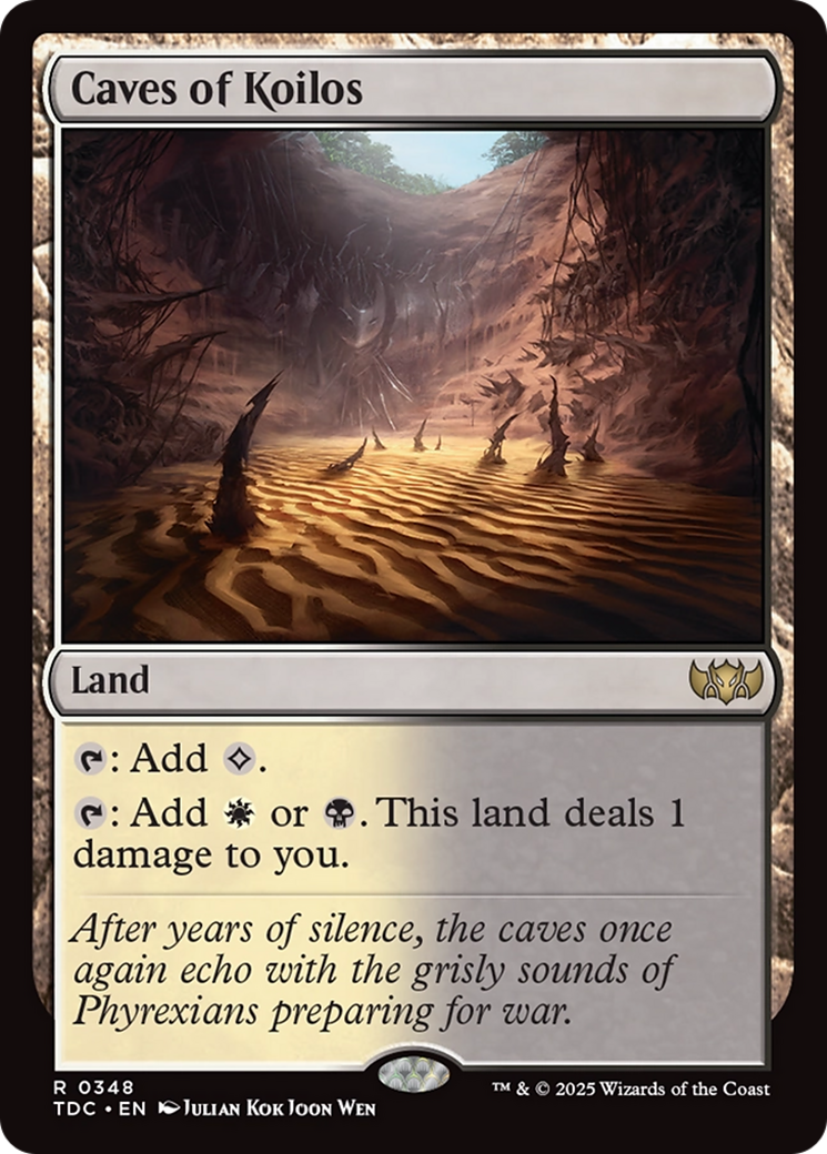 Caves of Koilos - Commander: Tarkir: Dragonstorm