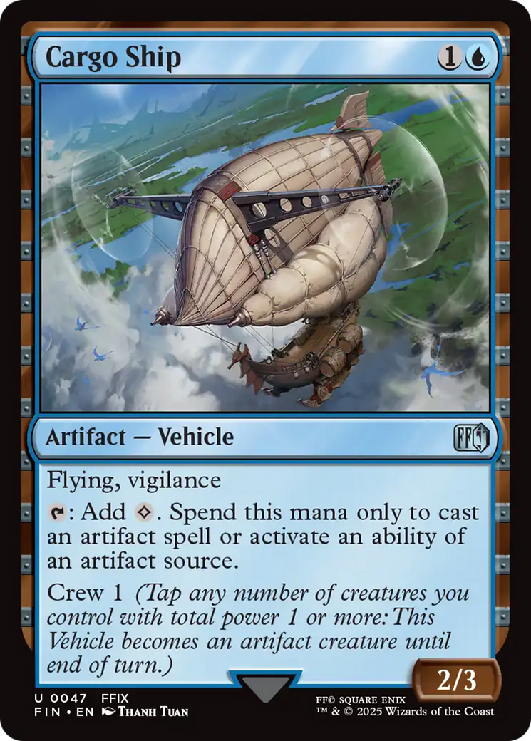 Cargo Ship - FINAL FANTASY