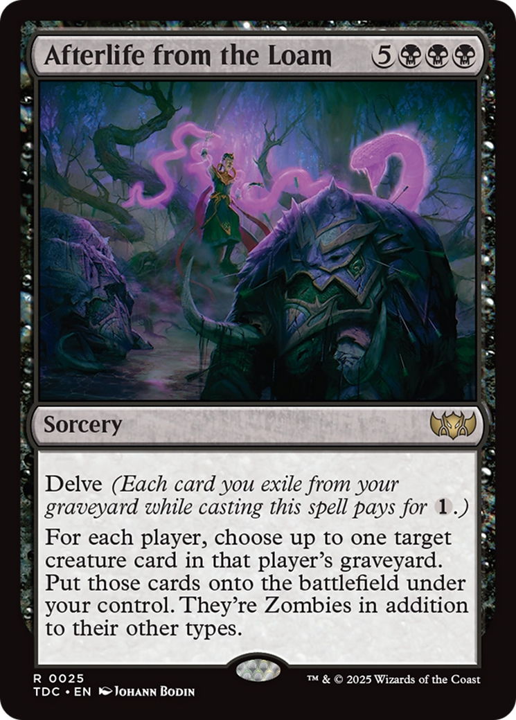 Afterlife from the Loam - Commander: Tarkir: Dragonstorm