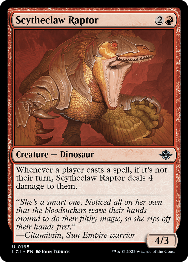 Scytheclaw Raptor - [The Lost Caverns of Ixalan]