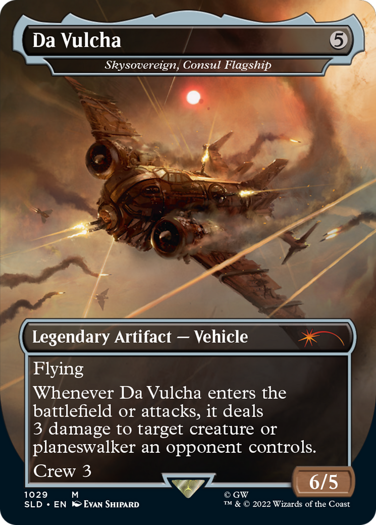 Da Vulcha - Skysovereign, Consul Flagship (Borderless) [Secret Lair Drop] / Da Vulcha