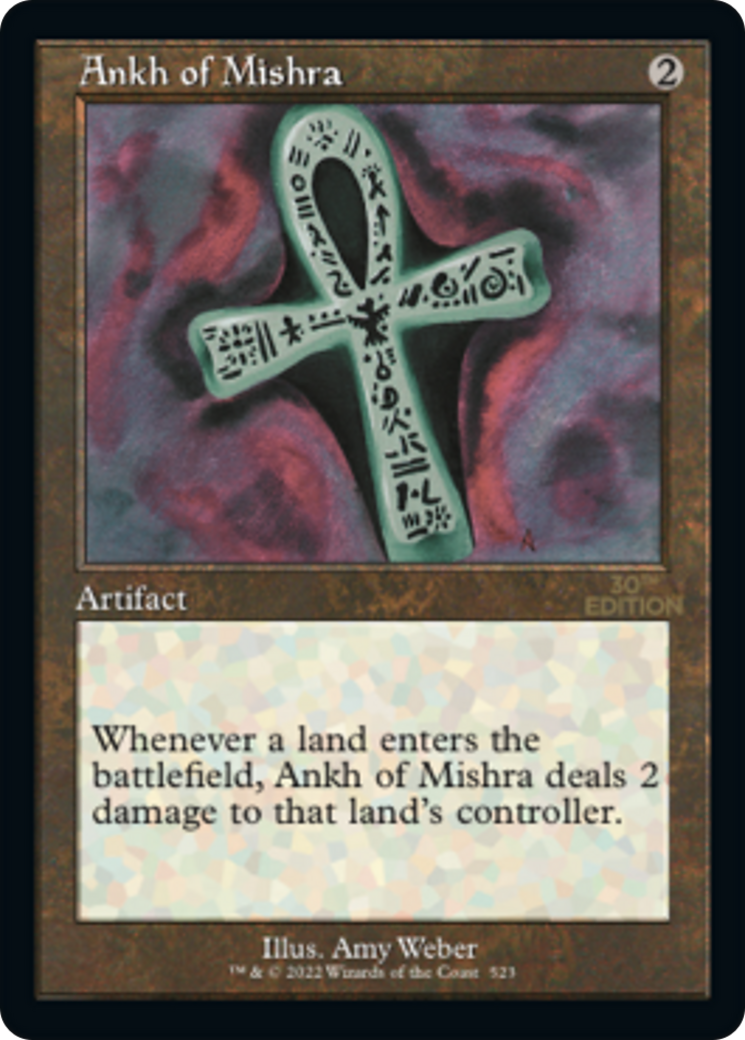 Ankh of Mishra (Retro Frame) - 30th Anniversary Edition
