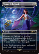 Yuna's Holy Magic - Prismatic Ending [Secret Lair Drop] / Yuna's Holy Magic (Borderless)