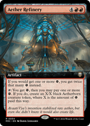Aether Refinery (Extended Art) - [Modern Horizons 3 Commander]: (Extended Art)