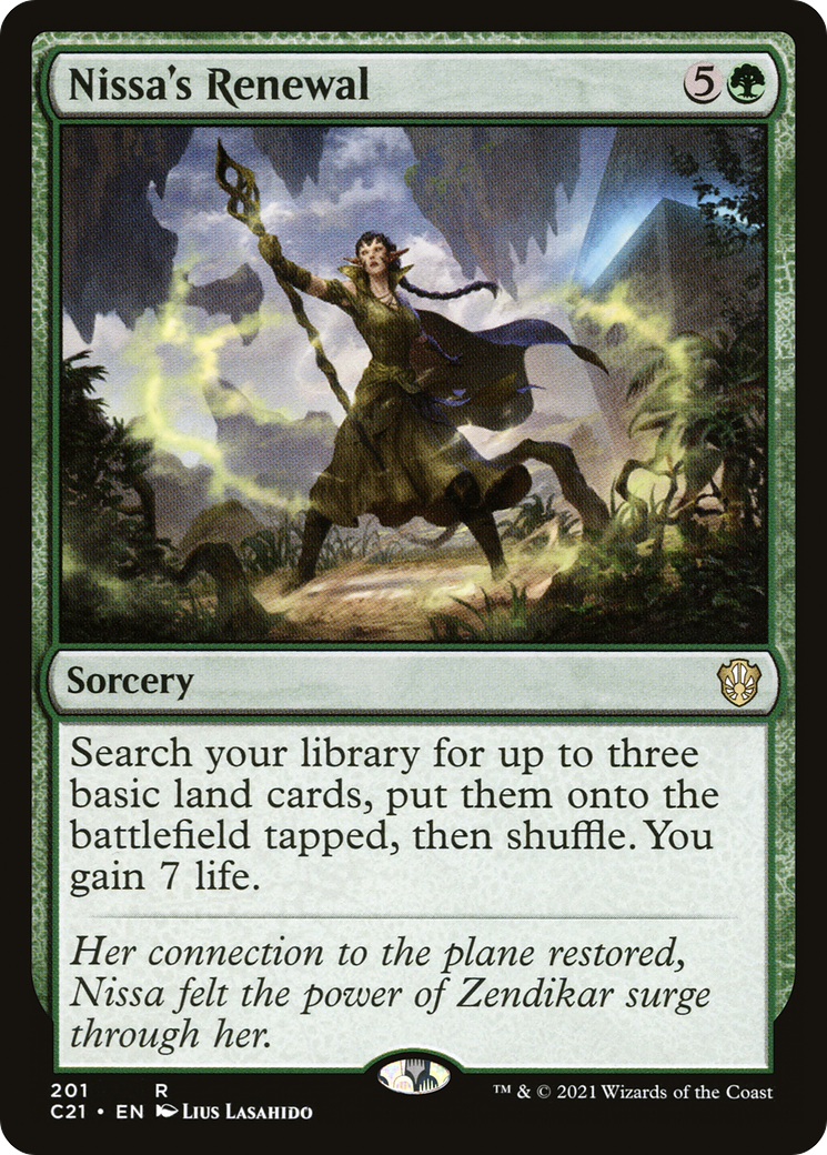 Nissa's Renewal - [Commander 2021]
