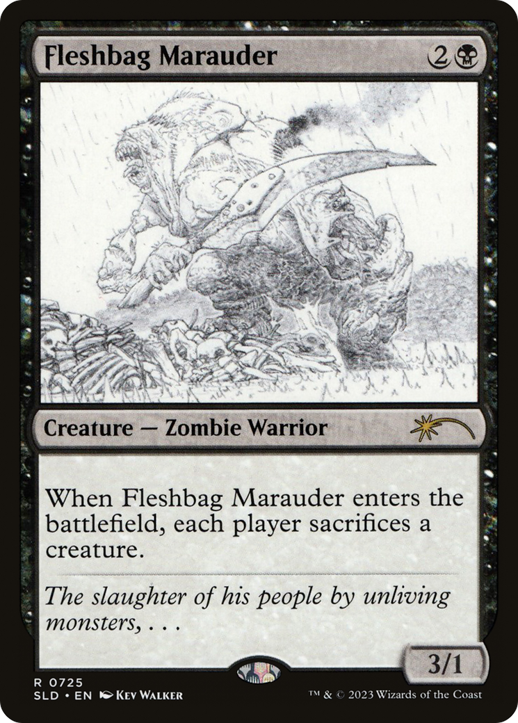 Fleshbag Marauder (Sketch Showcase) [Secret Lair Drop]