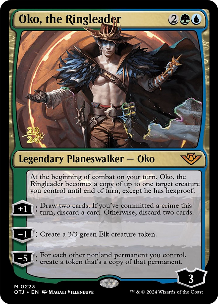 Oko, the Ringleader - [Outlaws of Thunder Junction Promos] Foil