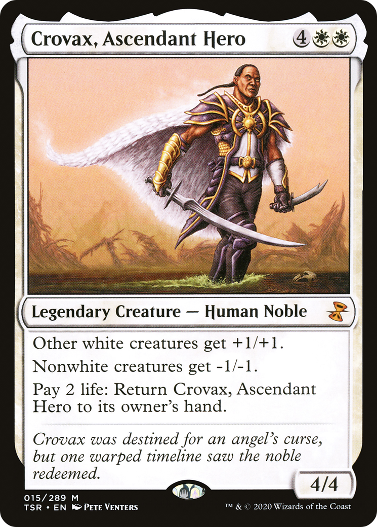 Crovax, Ascendant Hero [Time Spiral Remastered]