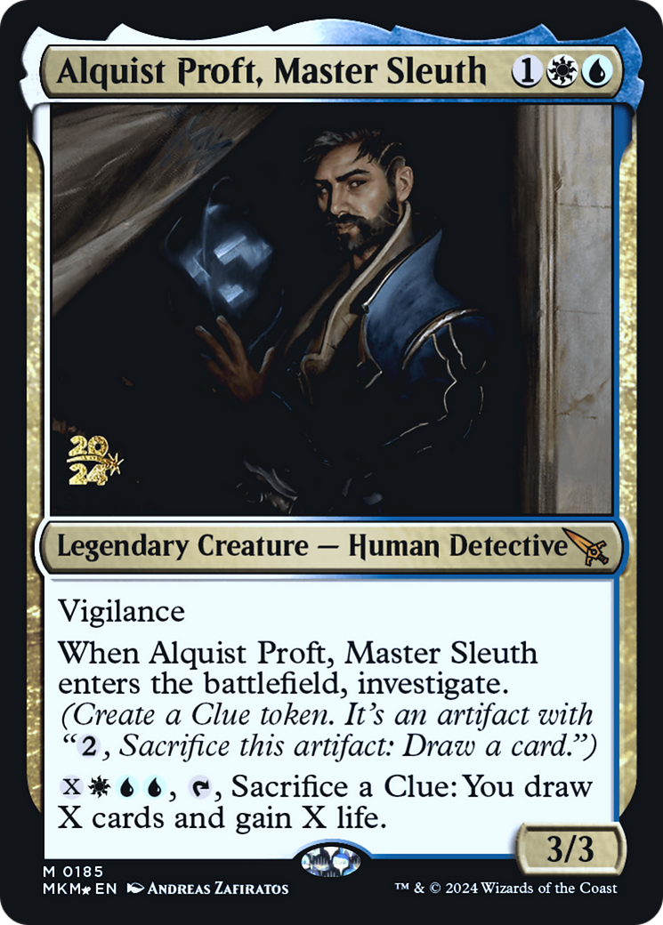 Alquist Proft, Master Sleuth - Murders at Karlov Manor Promos Foil