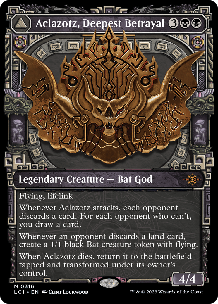 Aclazotz, Deepest Betrayal (Showcase) - The Lost Caverns of Ixalan: (Showcase)