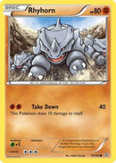 Rhyhorn  - Reverse Holofoil XY  Primal Clash - Common