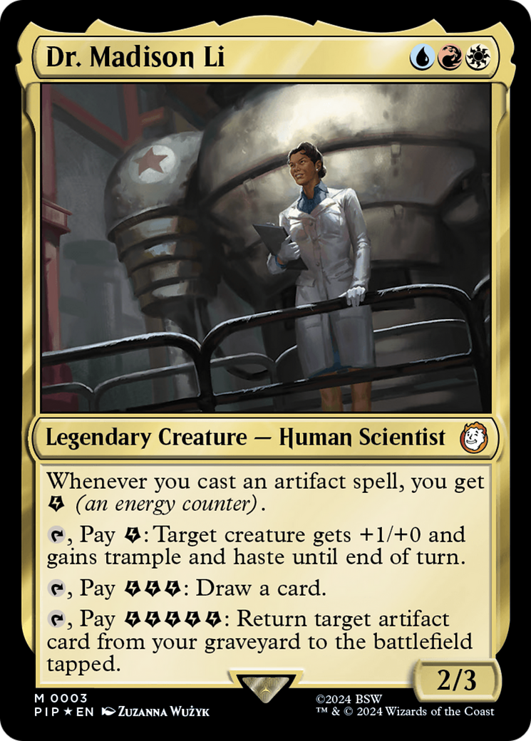 Dr. Madison Li [Fallout] Foil