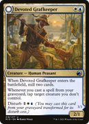 Devoted Grafkeeper: (Double Faced Transform) [Innistrad: Midnight Hunt]