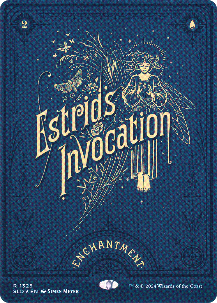 Estrid's Invocation [Secret Lair Drop] (Borderless) Foil