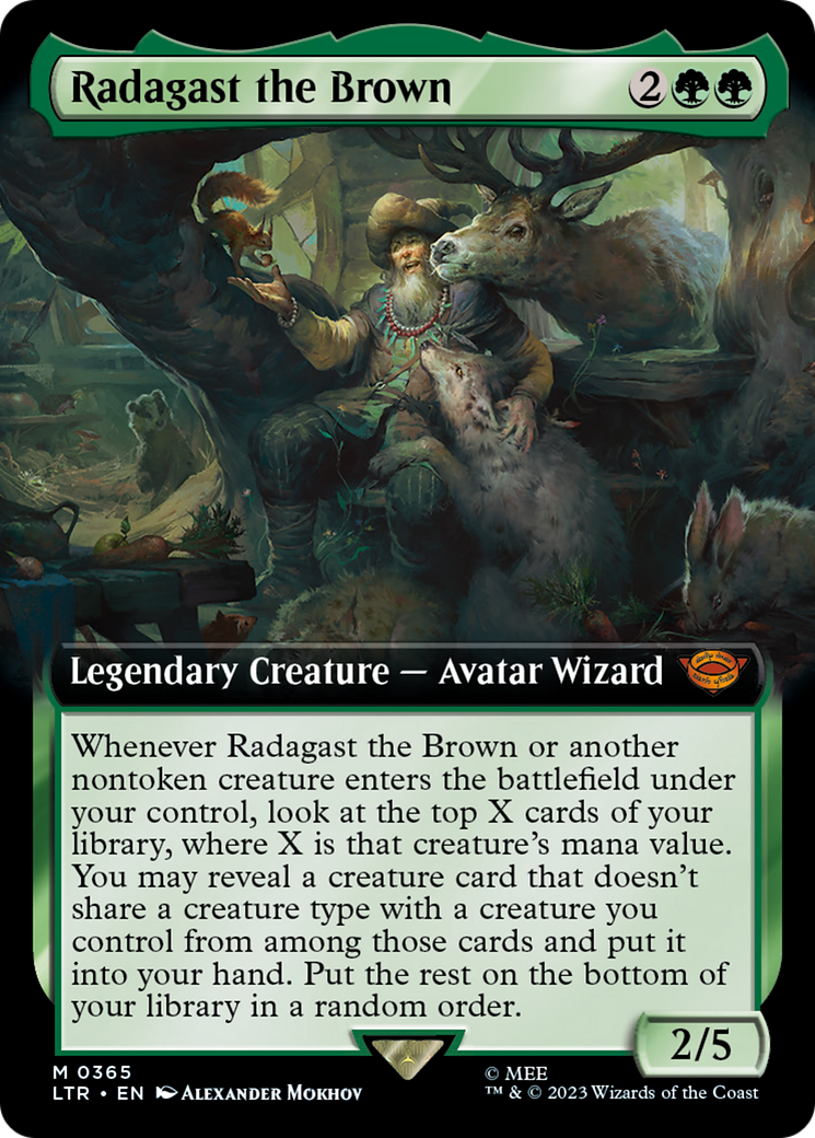 Radagast the Brown (Extended Art) - [The Lord of the Rings: Tales of Middle-earth]: (Extended Art)