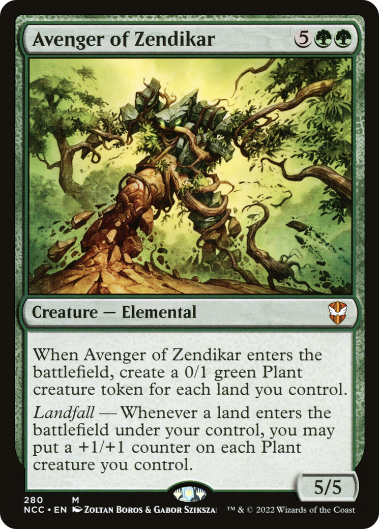 Avenger of Zendikar - [New Capenna Commander]
