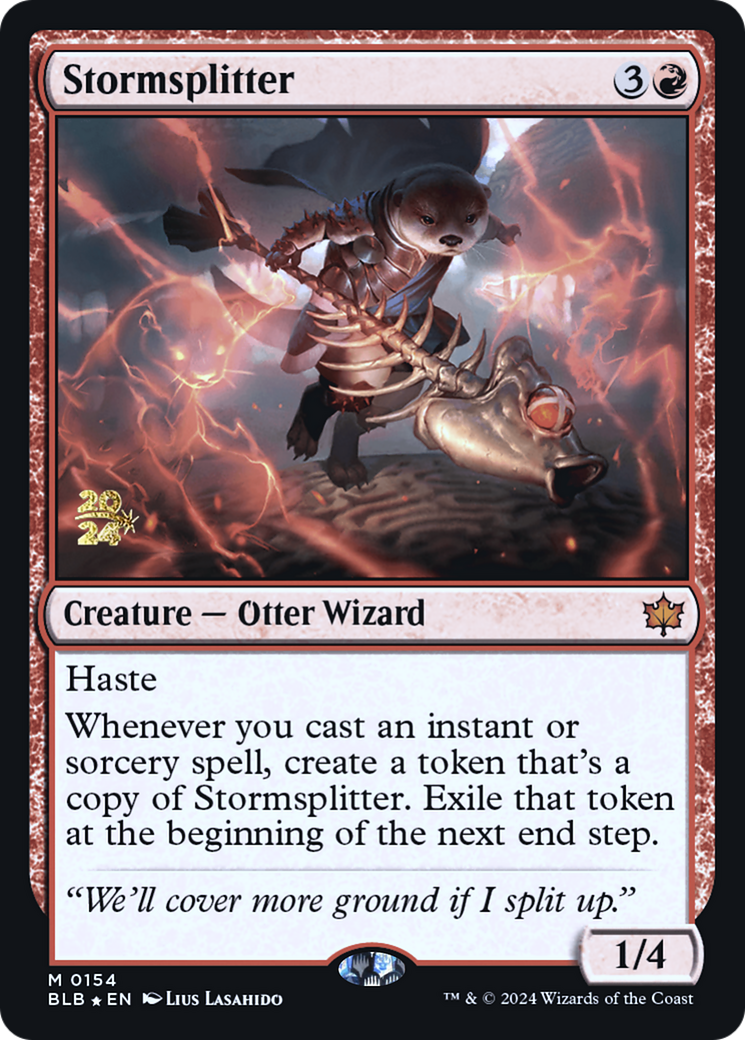 Stormsplitter - [Bloomburrow Promos] Foil