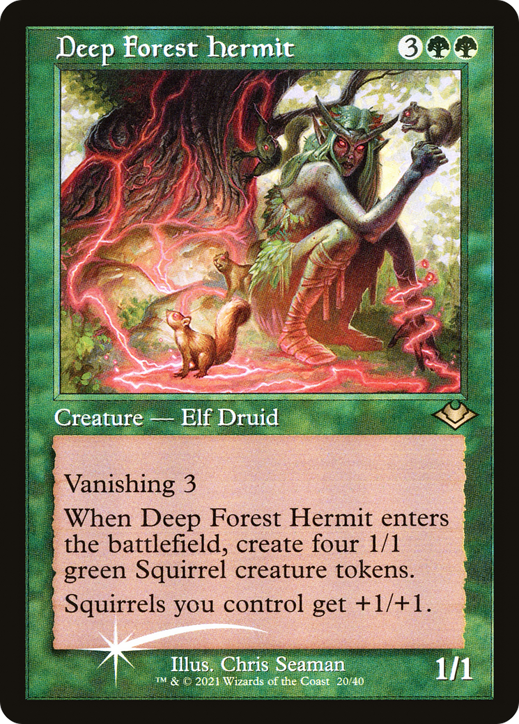 Deep Forest Hermit (Retro Frame) [Modern Horizons 1 Timeshifts] Foil