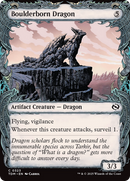 Boulderborn Dragon (Showcase) - Tarkir: Dragonstorm: (Showcase)