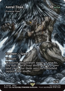 Astral Titan - Primeval Titan (Showcase) - FINAL FANTASY: Through the Ages / Astral Titan (Borderless)