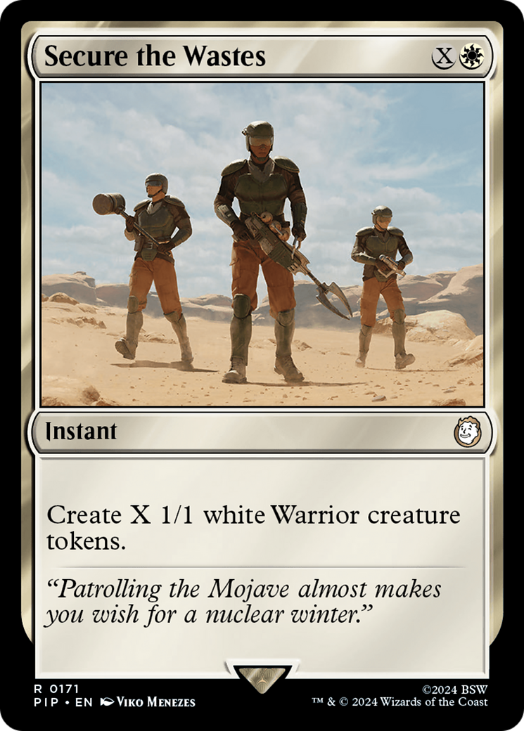 Secure the Wastes - [Fallout]