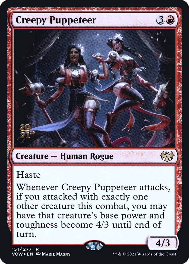 Creepy Puppeteer [Innistrad: Crimson Vow Promos] Foil