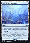 Hall of Storm Giants [Adventures in the Forgotten Realms Promos] Foil