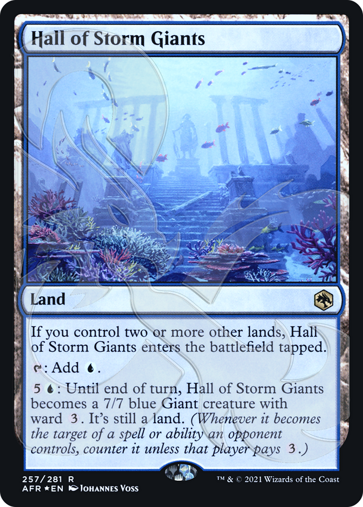Hall of Storm Giants [Adventures in the Forgotten Realms Promos] Foil