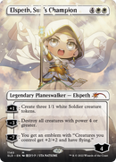 Elspeth, Sun's Champion (Borderless) [Secret Lair Drop]