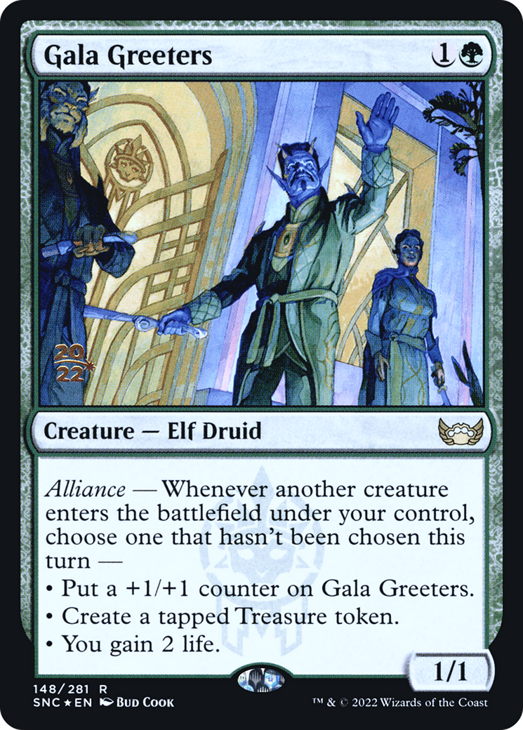 Gala Greeters [Streets of New Capenna Promos] Foil