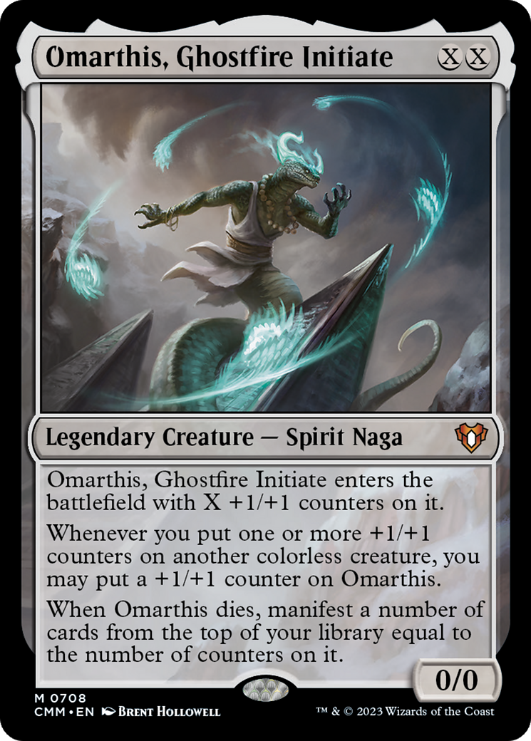 Omarthis, Ghostfire Initiate - [Commander Masters] Foil