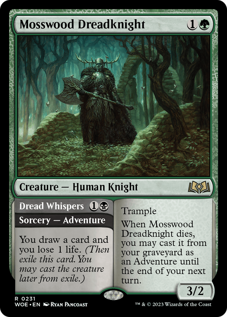 Mosswood Dreadknight - [Wilds of Eldraine]
