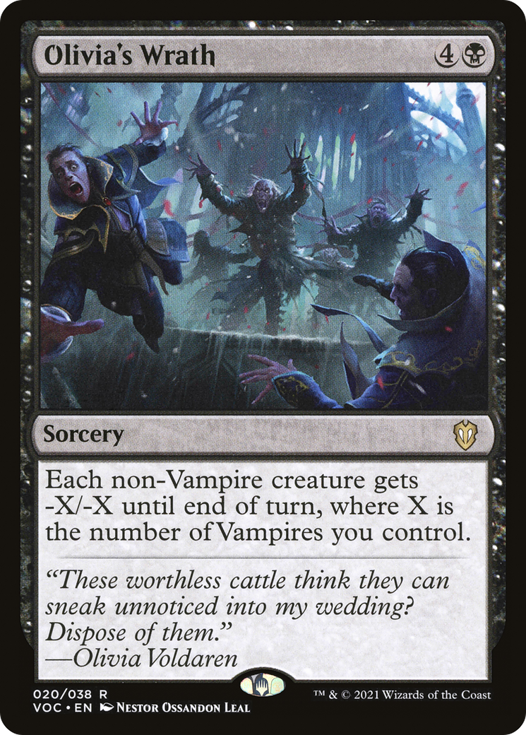 Olivia's Wrath - [Crimson Vow Commander]