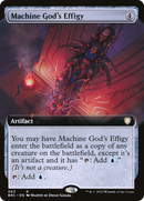 Machine God's Effigy (Extended Art) - [The Brothers' War Commander]: (Extended Art)