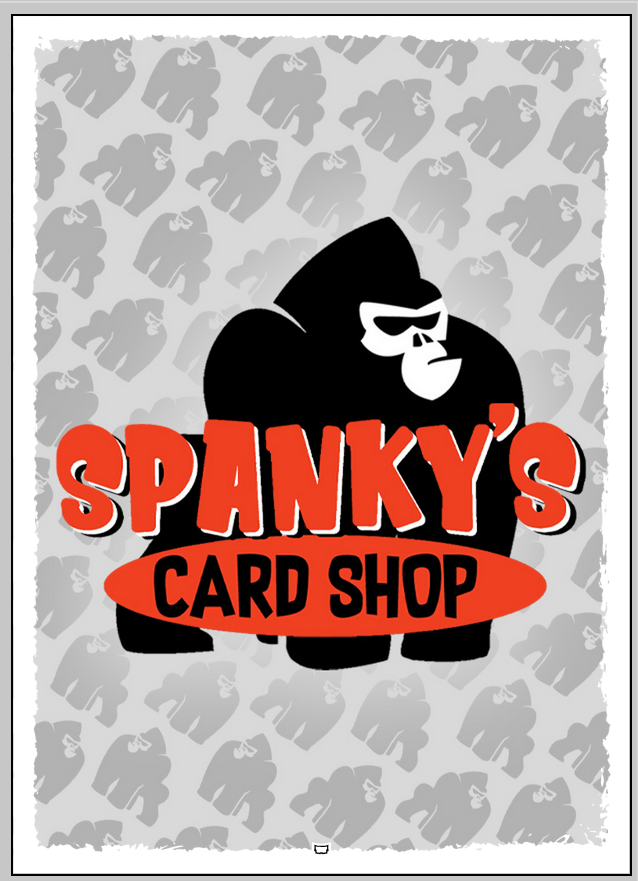 Spanky's Card Shop [Plains Gorilla] Art Sleeves Matte 100 Standard