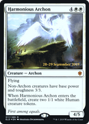 Harmonious Archon [Throne of Eldraine Prerelease Promos]
