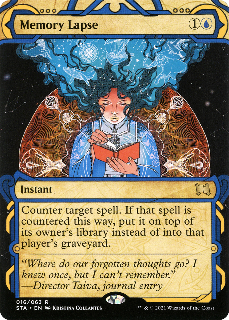 Memory Lapse - [Strixhaven Mystical Archive]: (Showcase) (Borderless)