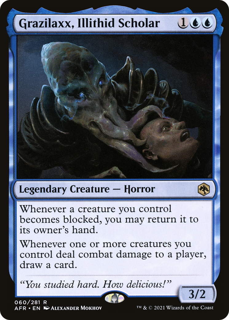 Grazilaxx, Illithid Scholar [Adventures in the Forgotten Realms]
