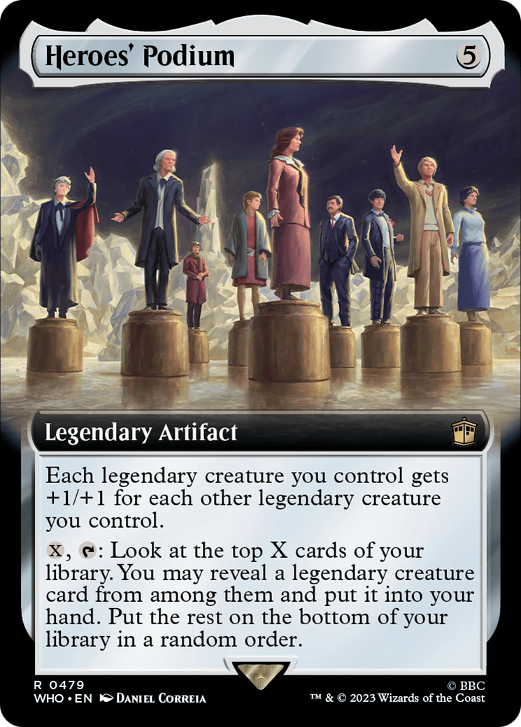 Heroes' Podium (Extended Art): (Extended Art) [Doctor Who]