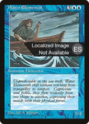 Water Elemental [Fourth Edition (Foreign Black Border)]