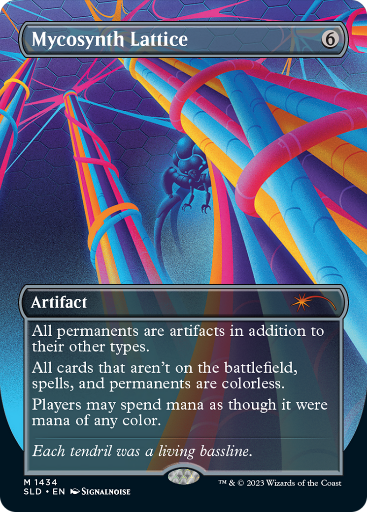 Mycosynth Lattice [Secret Lair Drop] (Borderless)